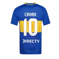 Boca Juniors Edinson Cavani #10 Heimtrikot 2024-25 Kurzarm